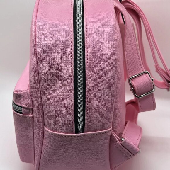 Marc Tetro Yorkie Yorkshire Terrier 10” X 8” Pink Bag Backpack - Picture 3 of 7